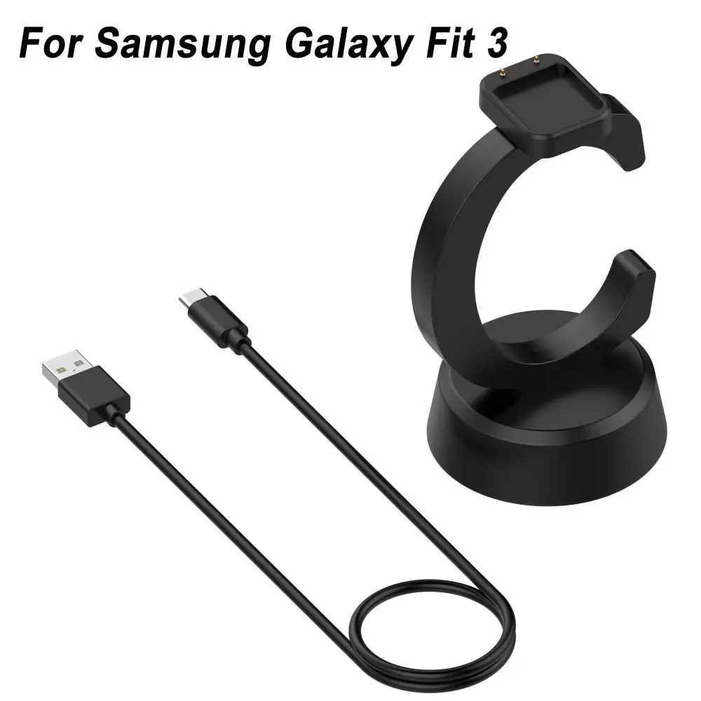 Cargador Vertical en forma de C, adaptador de corriente, soporte, estación de carga, accesorios, reloj inteligente para Samsung Galaxy Fit 3