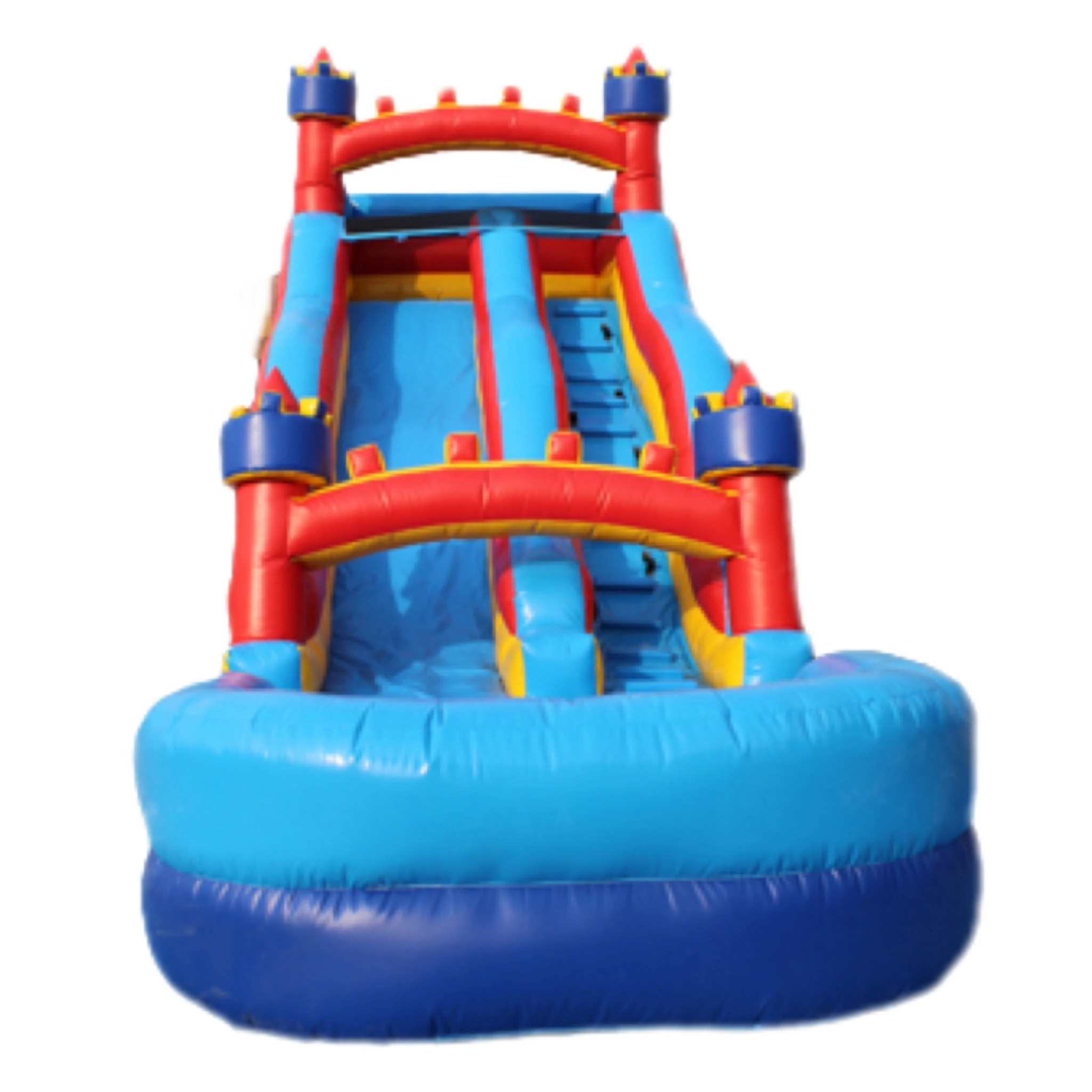 Marble Purple Inflatable Castle Combo Palm Tree Customized Inflatable Trampoline Theme Inflatable Castle Bouncy House