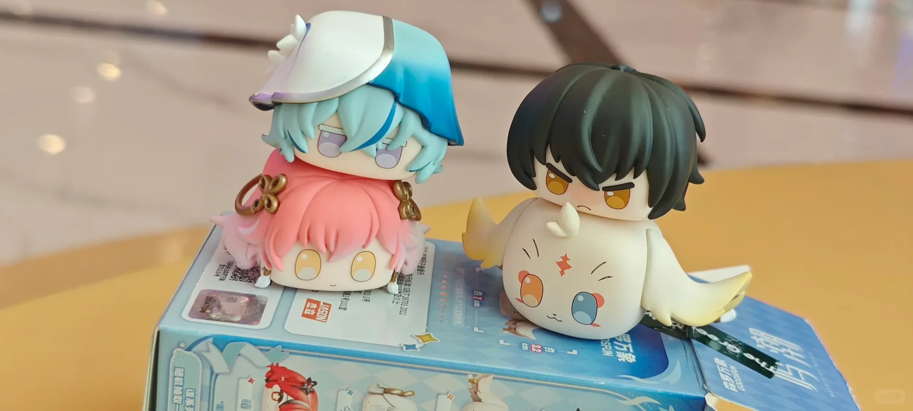 New Genuine Wuthering Waves Doll Series Blind Box Kawaii Mystery Box Desktop Decoration Anime Figure Christmas Gift Trendy Toy