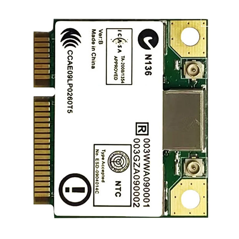 Carte réseau sans fil RTL8822CE, 5.0 Mbps, Wi-Fi, Bluetooth 867, mini PCIE, carte réseau Gigabit mort pour touristes