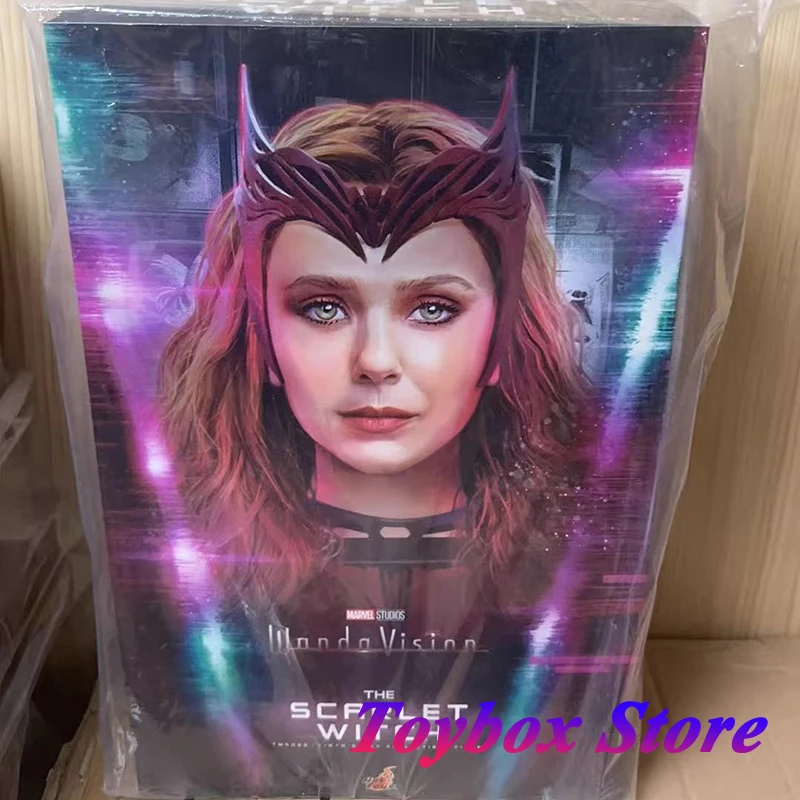 

HOTTOYS HT TMS036 1/6 Фигурка Алой Ведьмы Ванды X-MEN Супер Женский Герой 12 дюймов Нежная Подарочная Коллекция Женщин Солдат