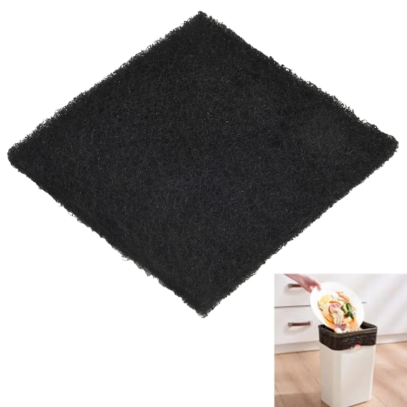 Naturally Effective Air Quality Solutions with Filter Cotton Set of Five Size Eight by Eight by Point Five Centimeter