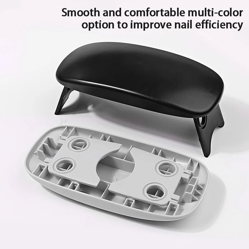 

Foldable Nail Hand Rest Pillow Cushion Manicure Arm Stand Desktop Wrist Support Holder for Nail Stylists