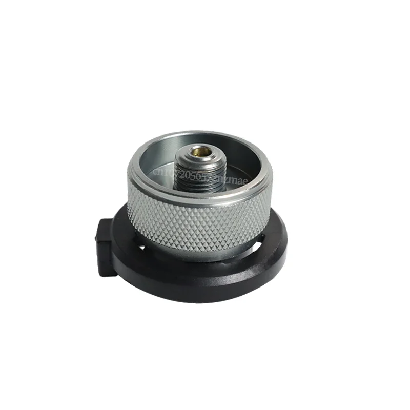 Outdoor Camping Gasherd Butan Adapter Gas Tank Umwandlung Kopf Kochen Tragbare Gasherd Adapter Aluminium Legierung Konverter – Detail 4