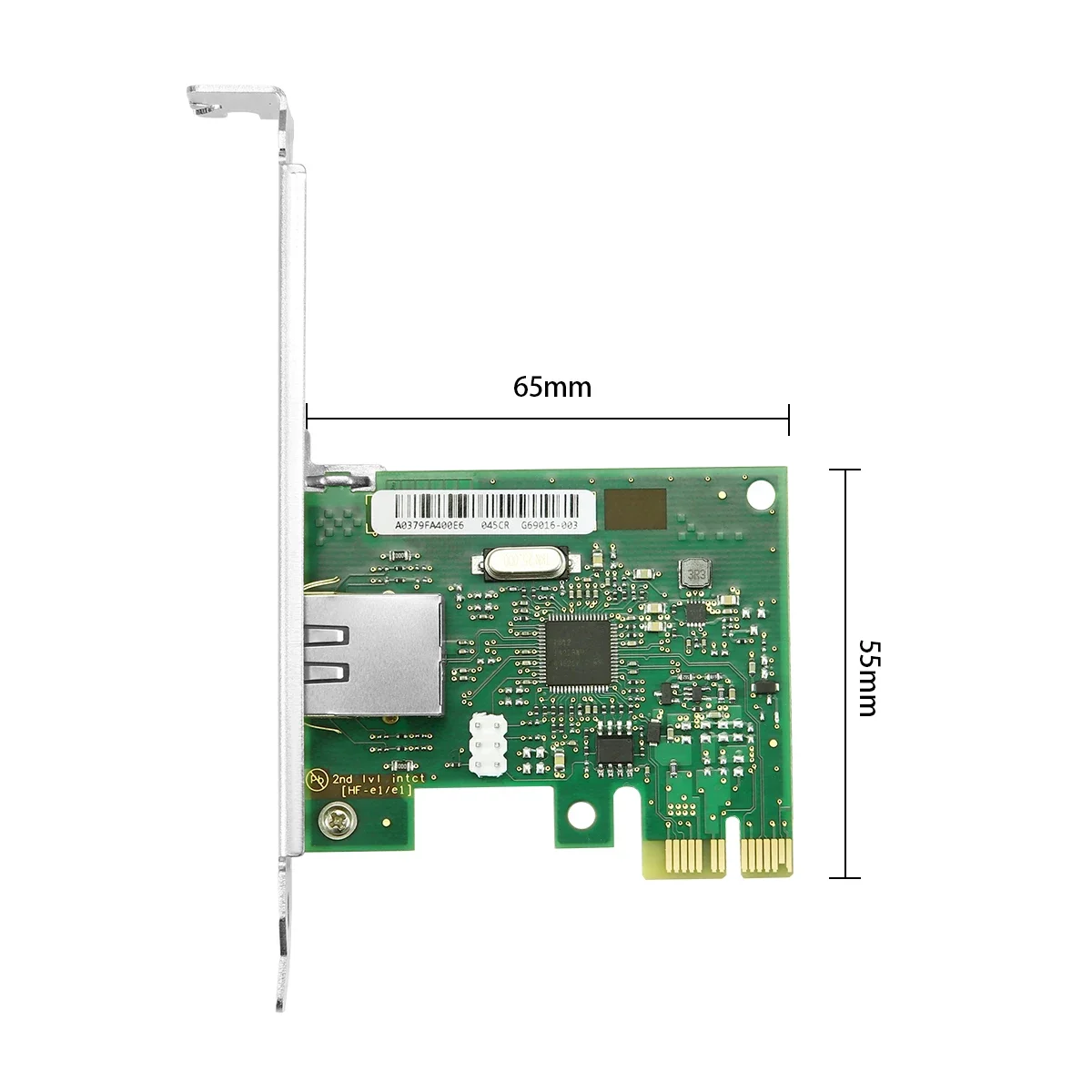 I210-T1 1G Gigabit Ethernet Server Adapter For Intel I210AT Chip PCIe2.1 X1 RJ45 Single Port 1000M PXE Startup