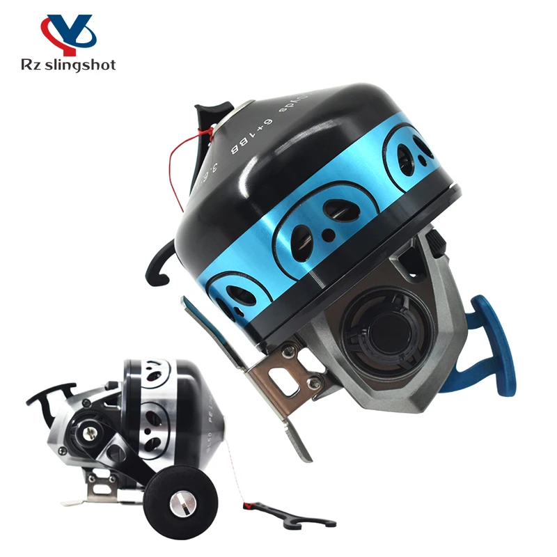 Strong and Durable Metal Fishing Reel BL50 Professional Fishing Slingshot Accessories 3.6:1 Speed Simple Fishing Reel