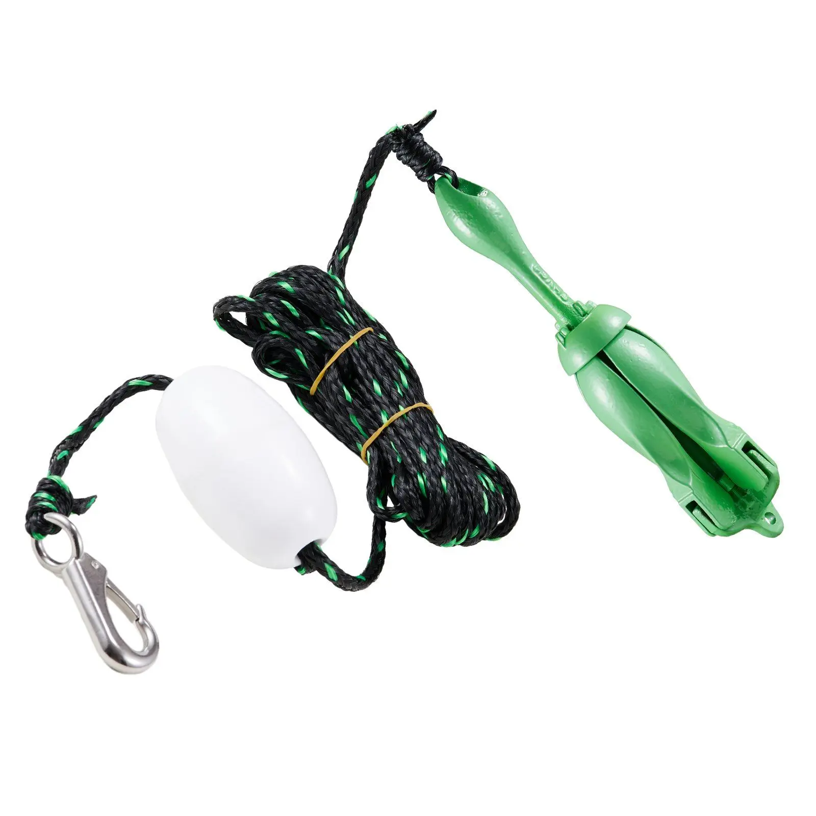 

3.5 lb Kayak Anchor Kit – Includes 26.2 ft Rope, Buoy & Storage Bag – Compact & Foldable for Paddle Boards & Canoes