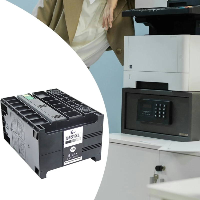 

T8651 T8651XL Black Cartridge Replacement For WorkForce WF-M5190DW BAM/WF-M5191/WF-M5193/WF-M5690DWF/WF-M5690DWF D2RC