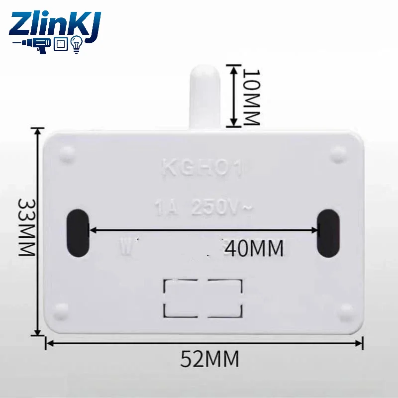 202A Auto Reset Furniture Door Control Switch Wide Compatibility for Wardrobe Closet Cabinet Drawer Home Renovation