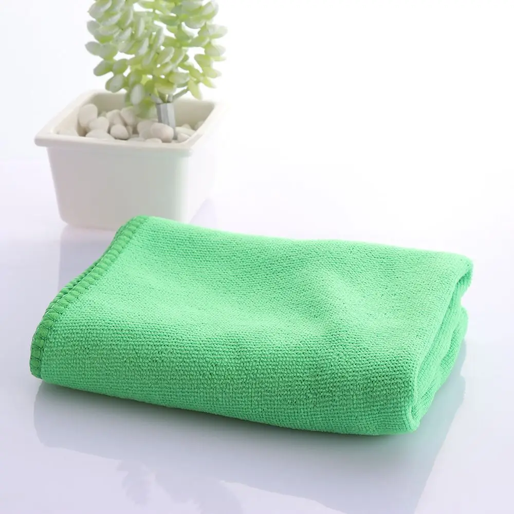 Microfibre Towel Soft Soothing Handkerchief Car Scrubbing Cloth 35*75cm Soft Wash Cloth Home Cleaning Supplies