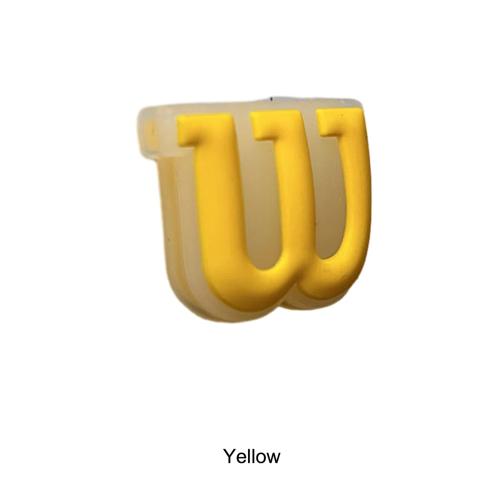 Silica Gel Racket Damper Shock - Realistic Shapes Environmentally Friendly Materials Smooth Lines red