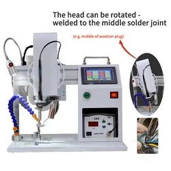 WXD-110H Electric CNC Spot Welder Semi-Automatic Soldering Machine Foot-Operated Wire Bonder High-Precision Welding Repair Tools