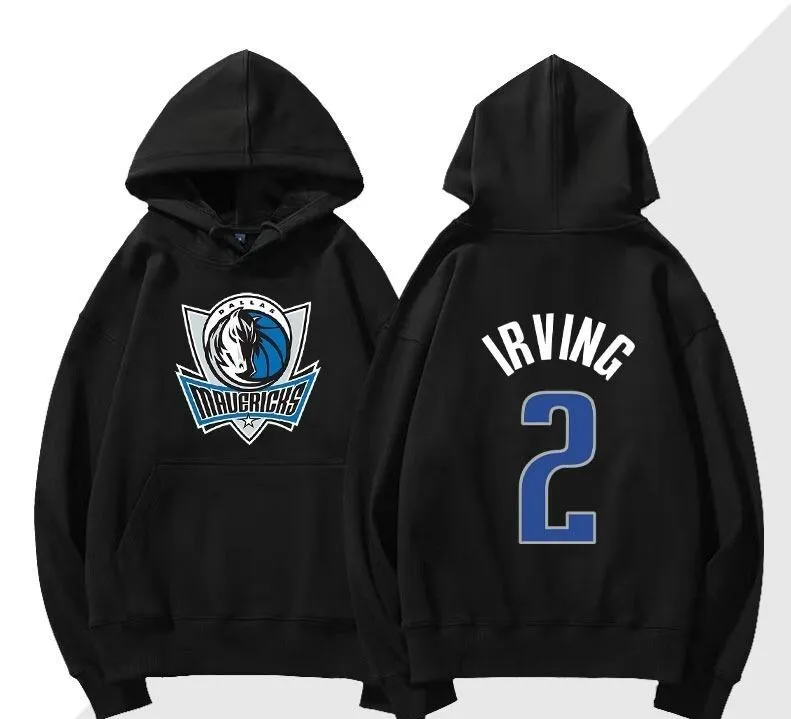 New Hoodie Mavericks Owen No 2 Sweater Spring Hooded Basketball Outside Casual Sports Loose Plus Size Clothes FashionY2K