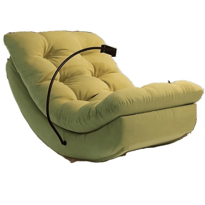 Leisure rocking chair Small apartment single sofa, comfortable lunch break in the bedroom, comfortable sedentary recliner