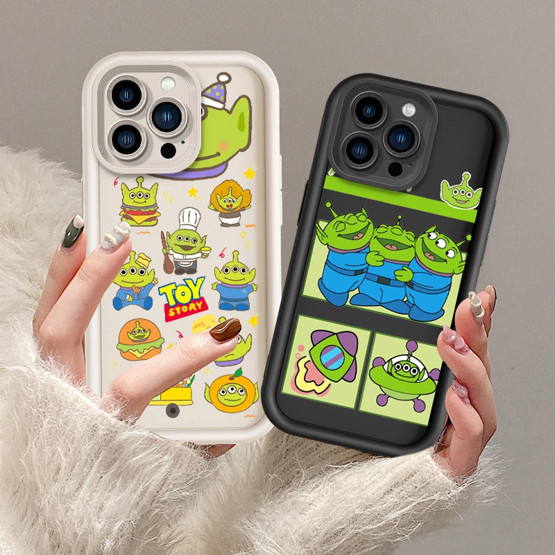 Sanrio Three-eyed Boys Eye Ladder For Apple iPhone 15 14 13 12 11 XS XR X Pro Max Plus Funda Phone Case