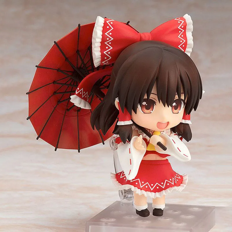 10cm in Stock Original GOOD SMILE COMPANY NENDOROID#700 Project Hakurei Reimu Anime Figure Model Decoration  Garage Kit