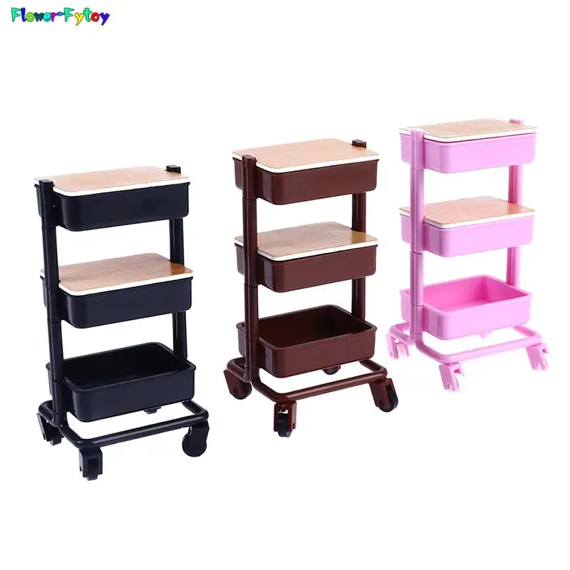 1:12 Dollhouse Miniature Furniture Shelf Bookshelf Storage Display Rack Kitchen Storage Rack Dollhouse Furniture Accessories