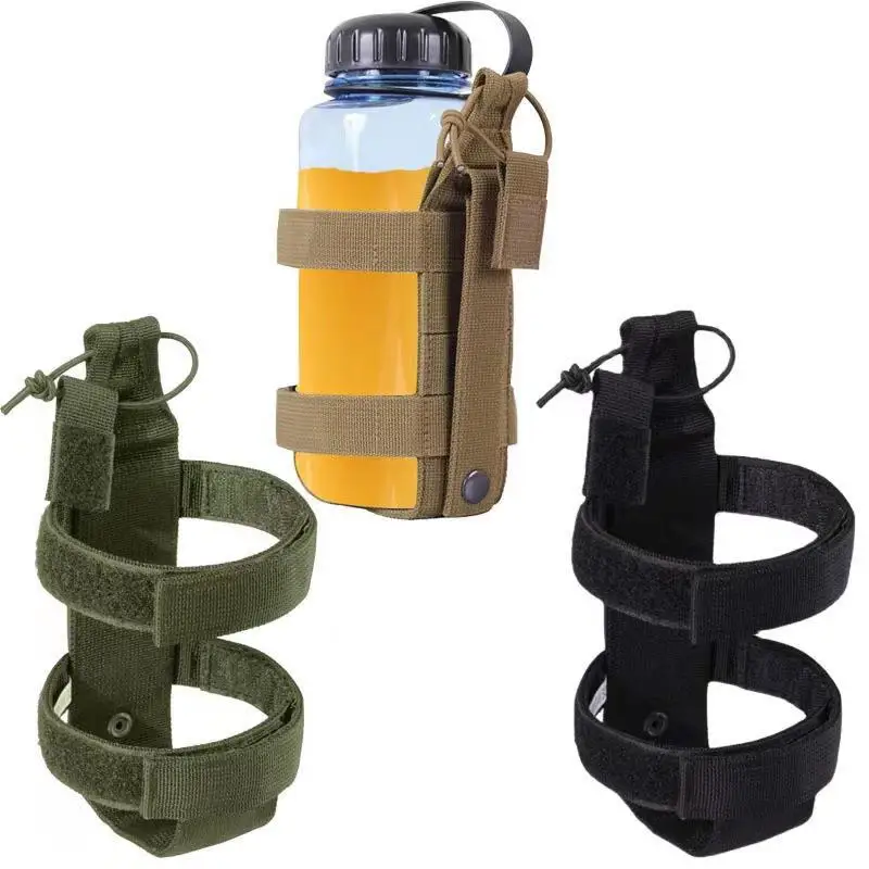 Multifunctional Nylon Webbing Water Bottle Bag Backpack Accessory Tactical Outdoor Water Bottle Strap