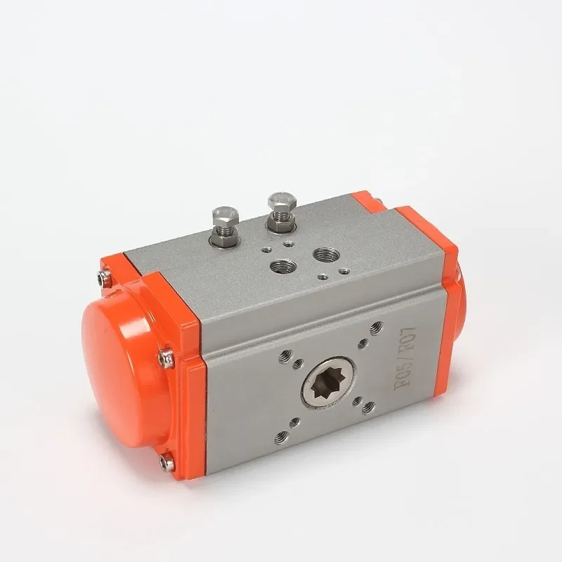 AT Pneumatic Actuator Pneumatic Actuator Ball Valve Butterfly Valve Double Action Spring Reset Cylinder