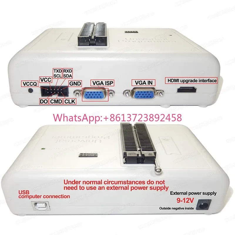2025 2026 RT809H  Universal IC Programmer  EMMC NAND FLASH  +31 ADAPTERS