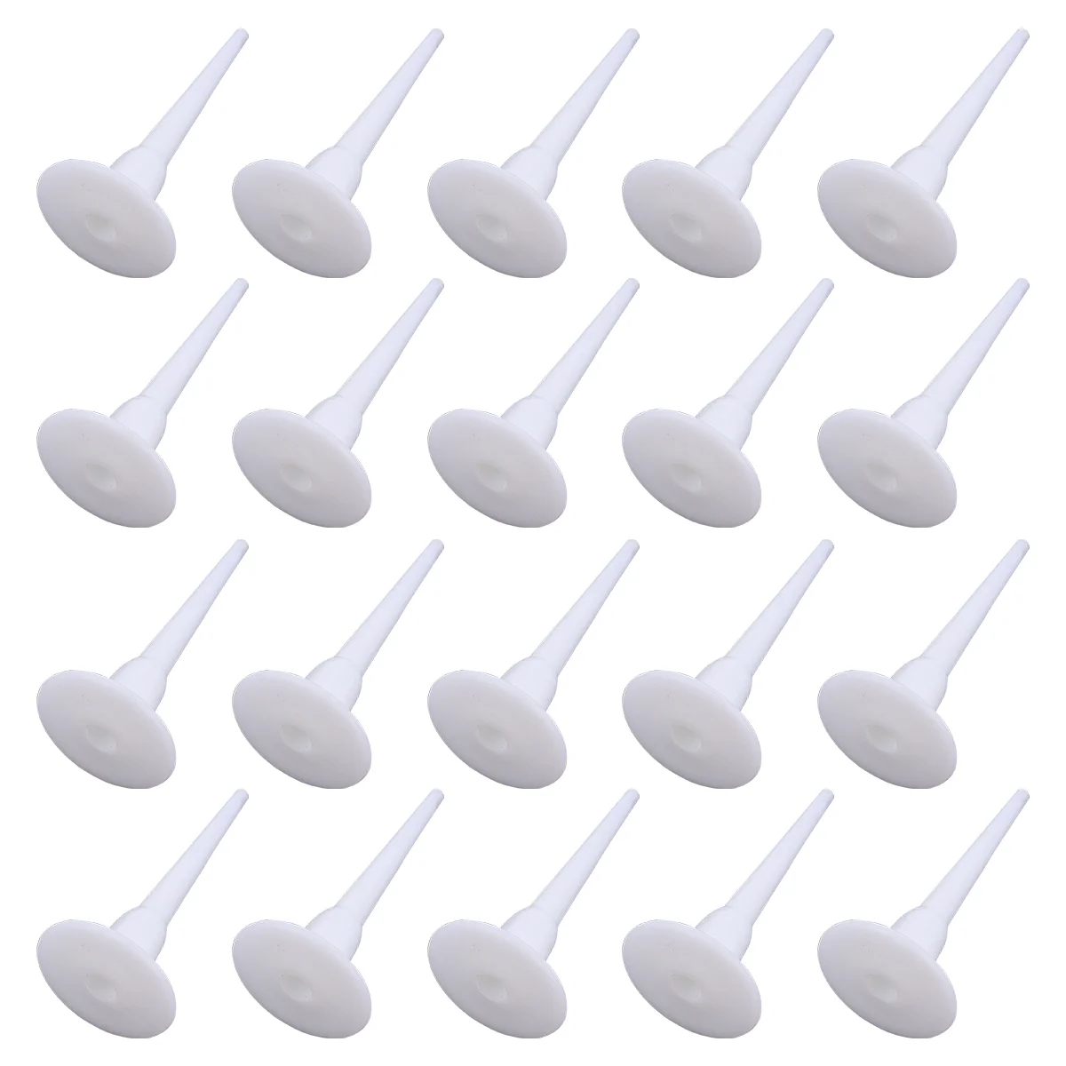 70PCS Cupcake Making Nail Cake Candlestick White Base DIY Cake Piping Stand Kitchen Gadget for Home Shop Decor