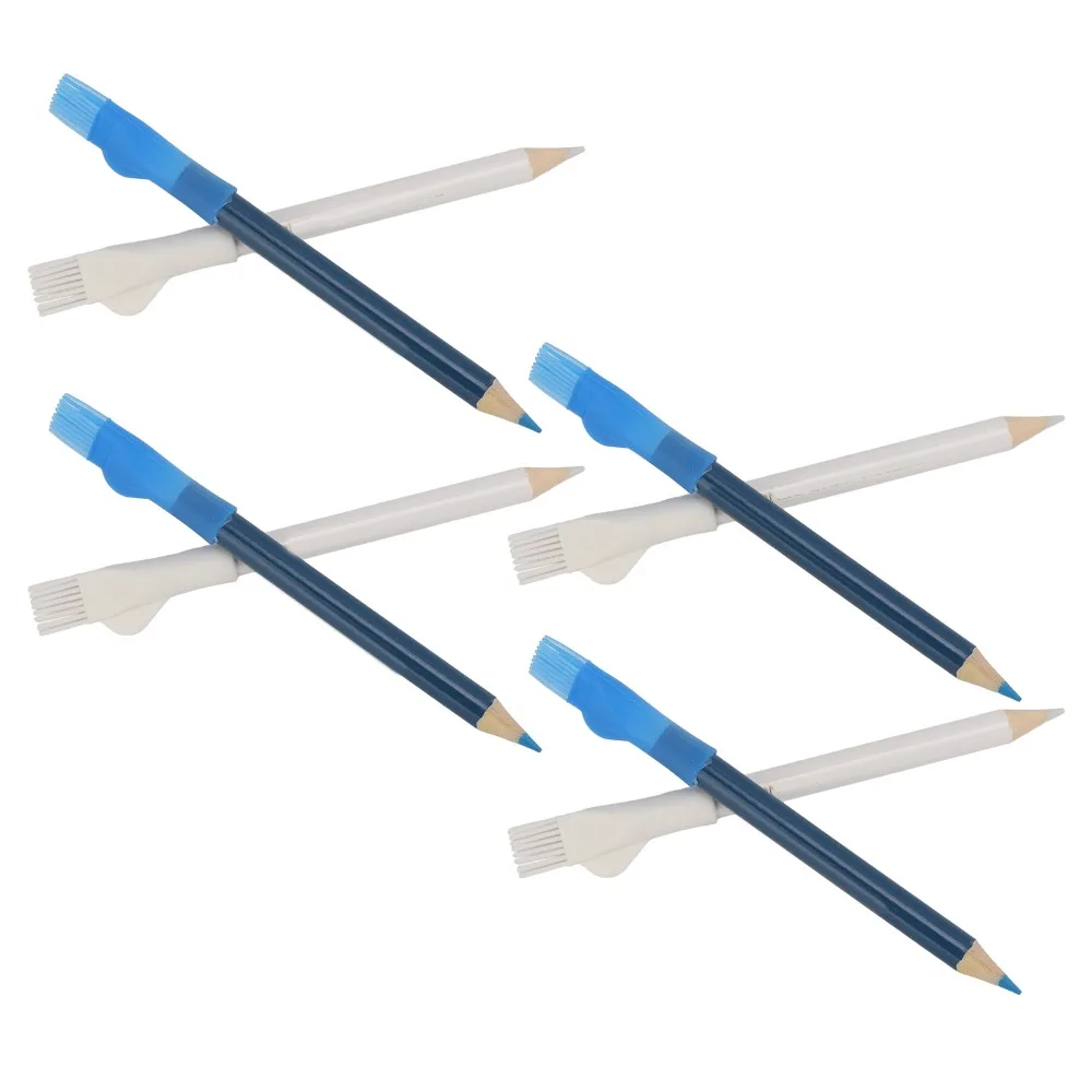 8pcs Premium Clear Lines Tailors Chalk Wide Application With Brush Fabric Pencil Sewing Chalk For Quilting