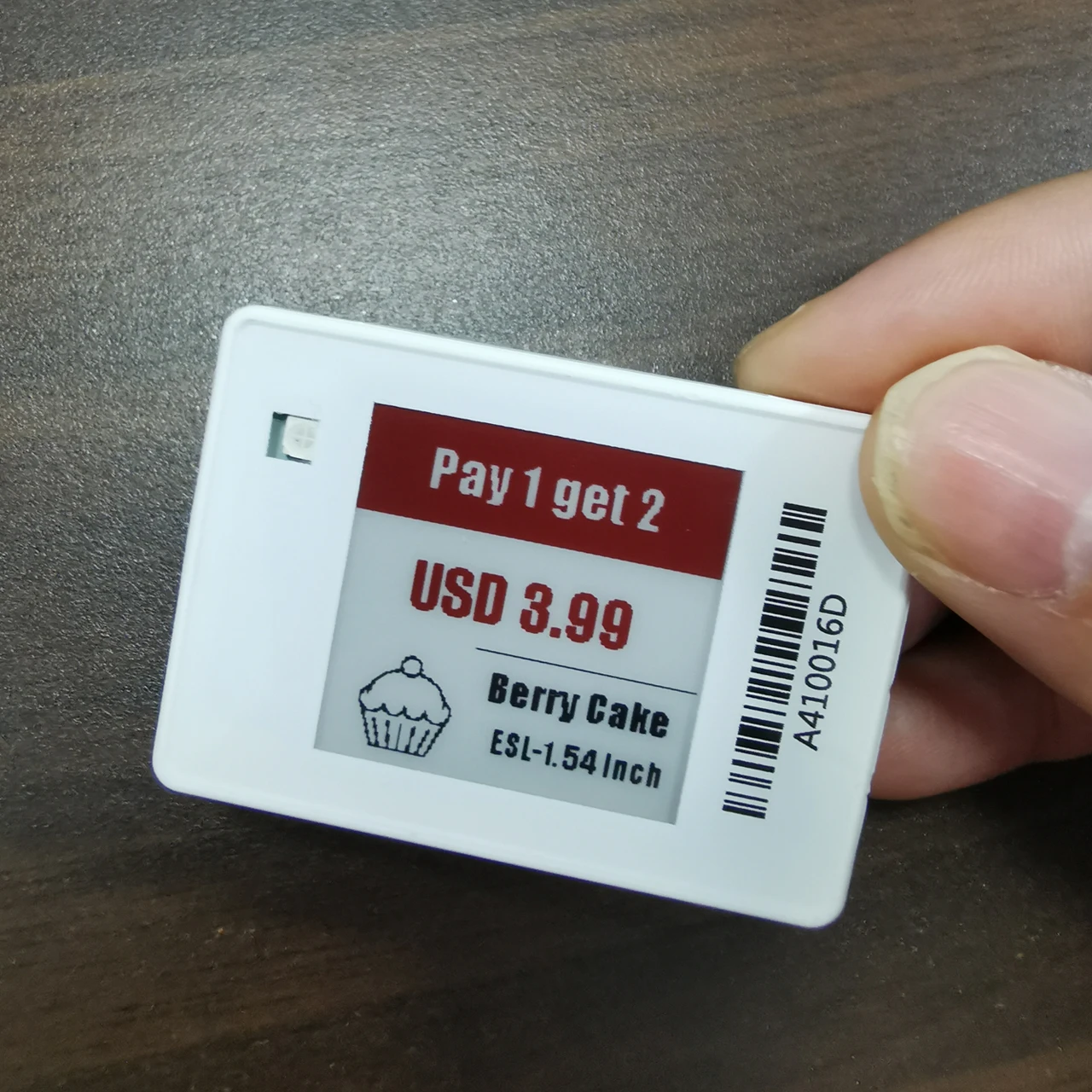 1.54 Inch Supermarket E-ink Epaper Display Wifi Wireless Esl Electronic Shelf Label Epaper Digital Price Tag for Clothing Shop - view 3