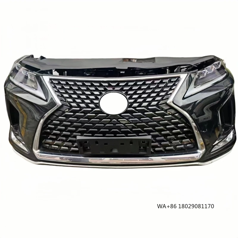 

Передний бампер RX450H 2021, с сетевым вентилятором рассеивания тепла, Gantry, используемое состояние, поддерживает противотуманную фару для RX350 и RX200t