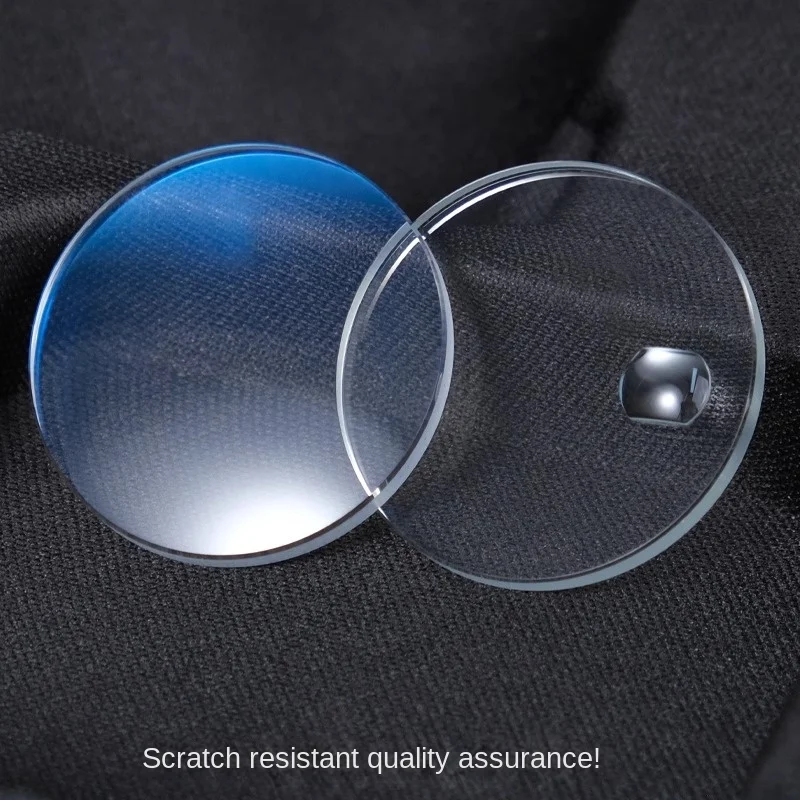 MDV106 Watch lens For Casio MDV-106 HD Mineral Glass MDV106 Watch Mirror Glass Calendar Double Sapphire Glass Mirror Watch lens