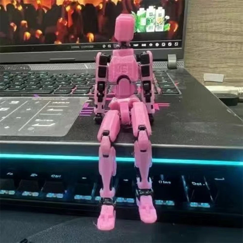 Multi-Jointed Movable Shapeshift Robot 2.0 3D Printed Mannequin Dummy 13 Action Figures Home Small Ornaments Miniatures