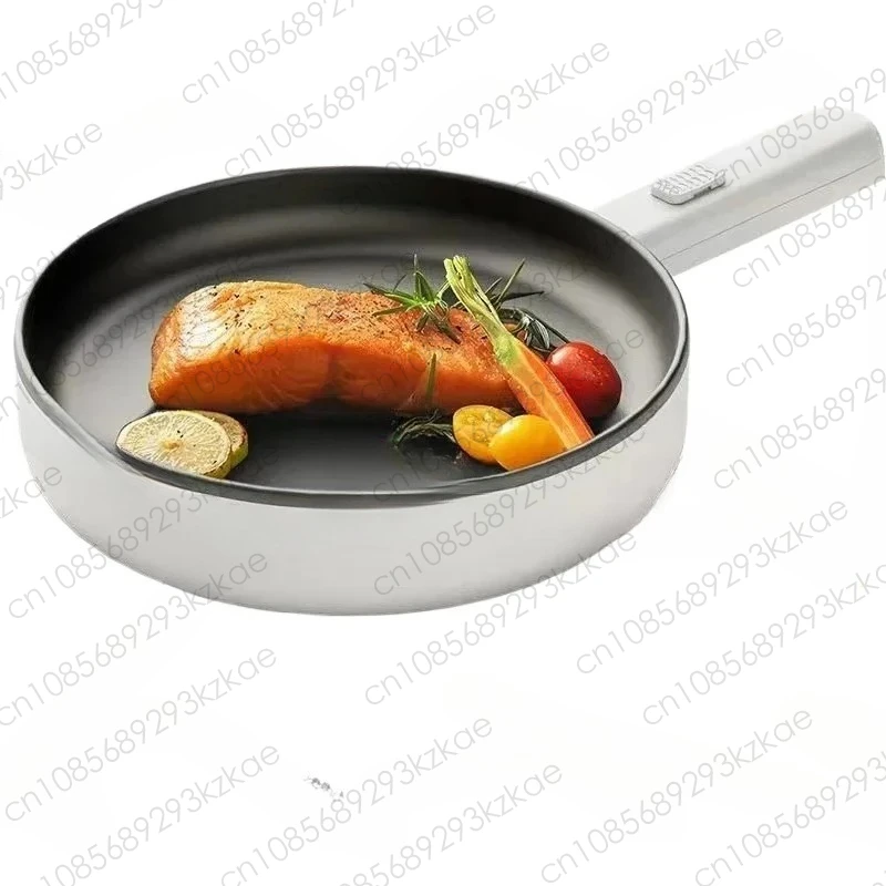 110V 220V Electric Frying Pan Household Mini Stir-frying Pot Electric Cooker Electric Cooking Pot Portable Hotpot