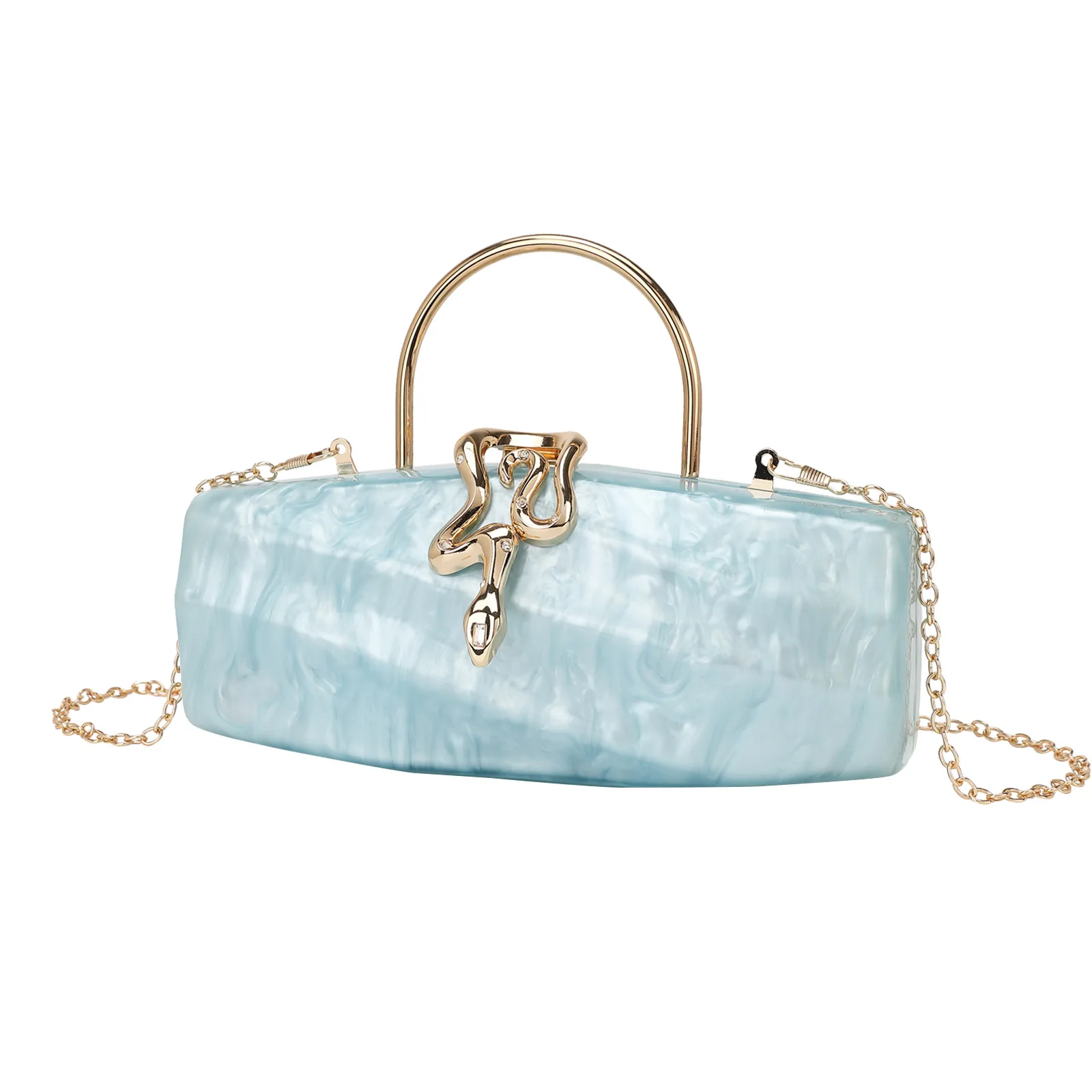 

Длинная модная сумка для ужина со змеиным замком, вечерняя сумка-клатч для банкета, вечерняя темпераментная сумка-цепочка Bolsos De Mujer De Lujo Sacs Marques Luxes