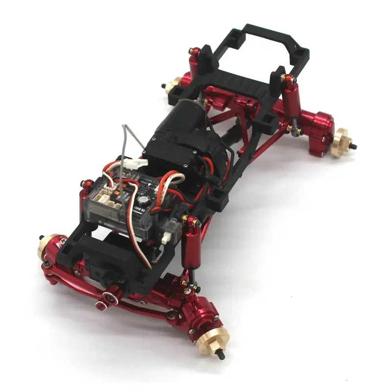 FMS FCX24 Xiaoqi 핑크 음주 K5 Lemur FCX18 LC80 RC 자동차 부품 내장 용수철 완충기 액세서리