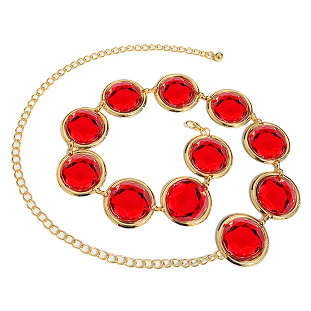 Raven Cosplay Belt Waistband Cartoon Titans Roleplay Waist Chain Costume Accessories Halloween Carnival Gifts Men Women Adult