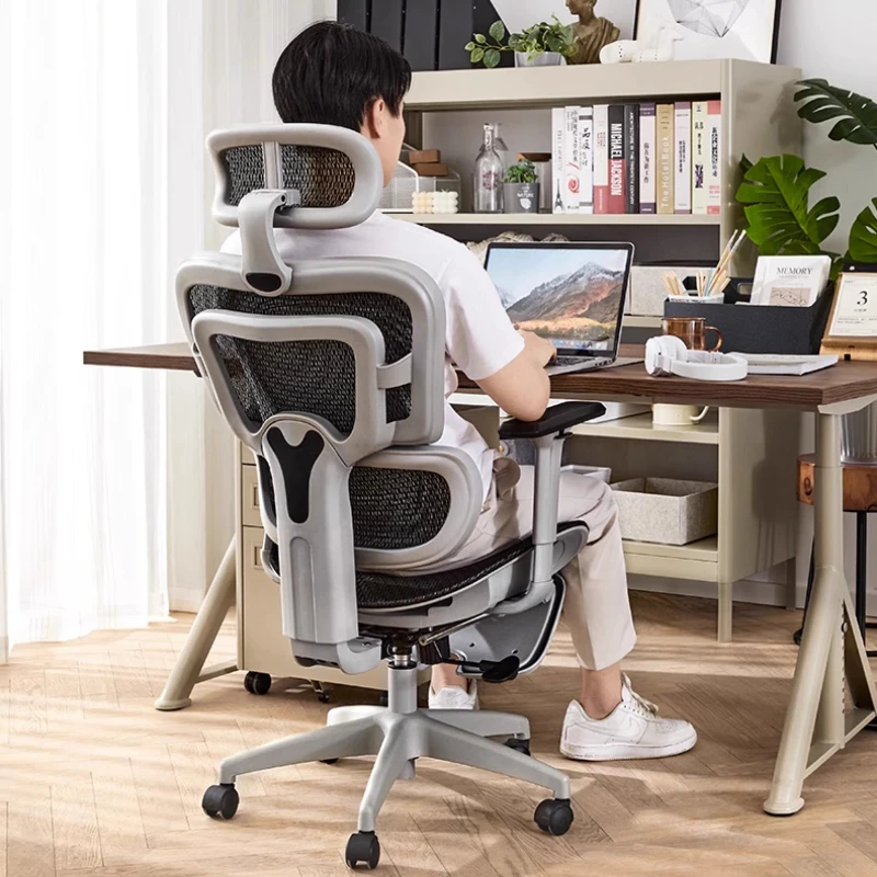 كرسي مكتب فاخر للمنزل والمكتب وعجلات التحكم في الإمالة كرسي مكتب يدعم كرسي كمبيوتر ألعاب دوار قابل للتعديل حديث