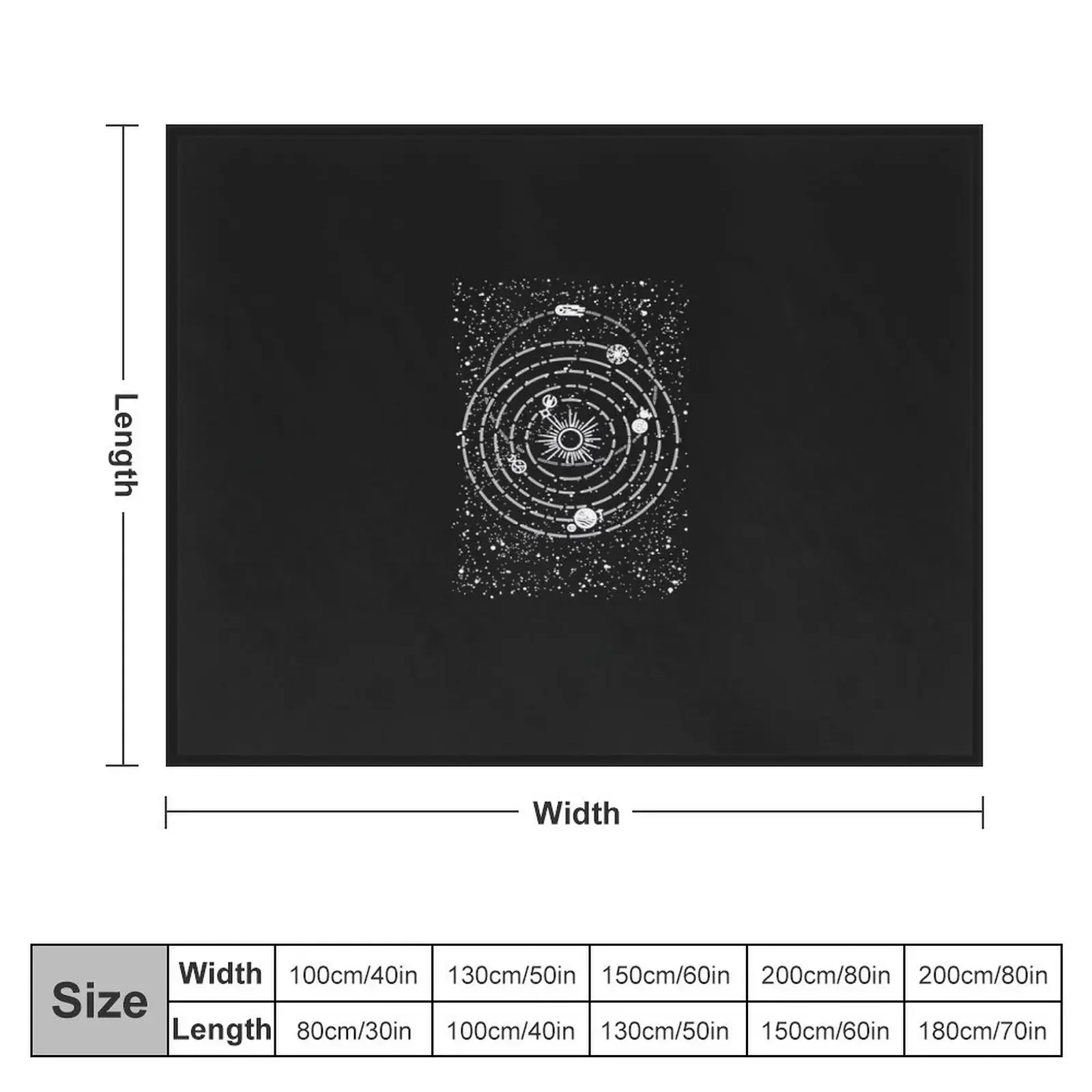 Outer Wilds Solar System Classic T-Shirt Throw Blanket Giant Sofa Softest Vintage Blankets