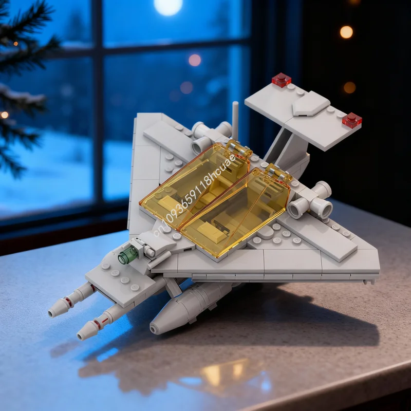 

257pcs MOC New Classic Space Two Man Scooter Model Building Blocks Architecture Christmas Gifts Toys Idea Education Brick Kids