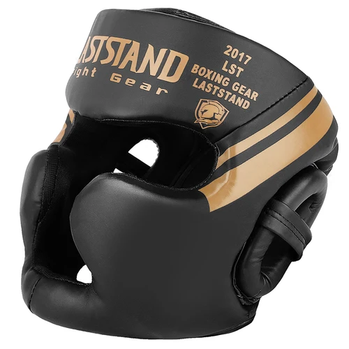 Imagen 2 del producto Promoción boxeo MMA casco de seguridad protectores de cabeza casco de entrenamiento para niños adultos Muay Thai Kickboxing cascos totalmente cubiertos