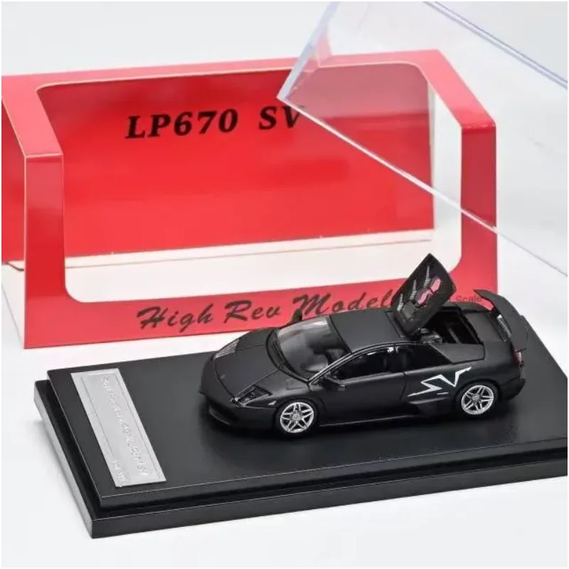 

Модель High Rev 1:64 Lamborghini LP670-4 SV с открывающимся капотом, литая модель автомобиля из сплава
