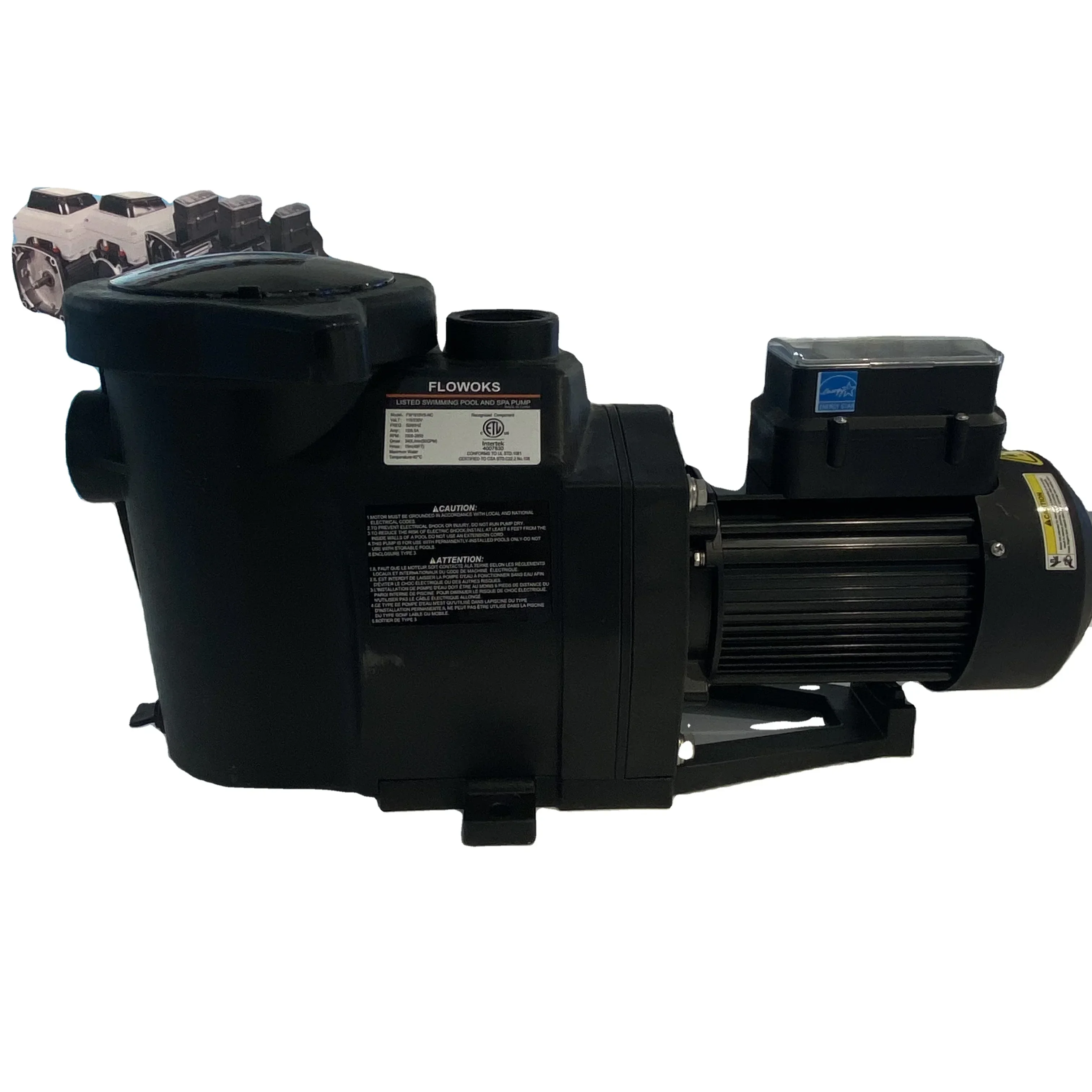 

FW1615VCSwimming Pool Water Treatment Pump