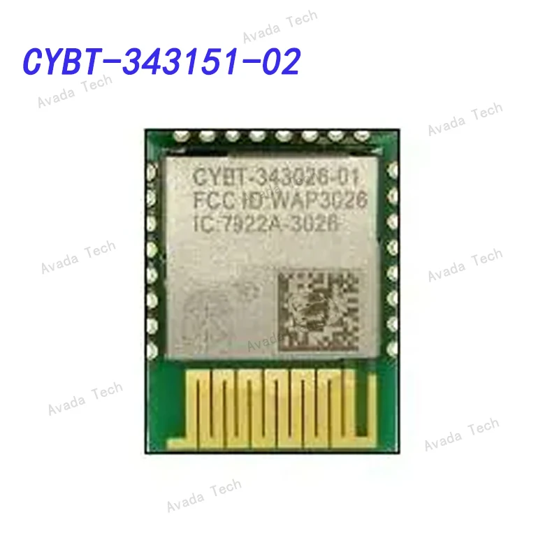 

Avada Tech CYBT-343151-02 BLE 5,0 Module CYW20706