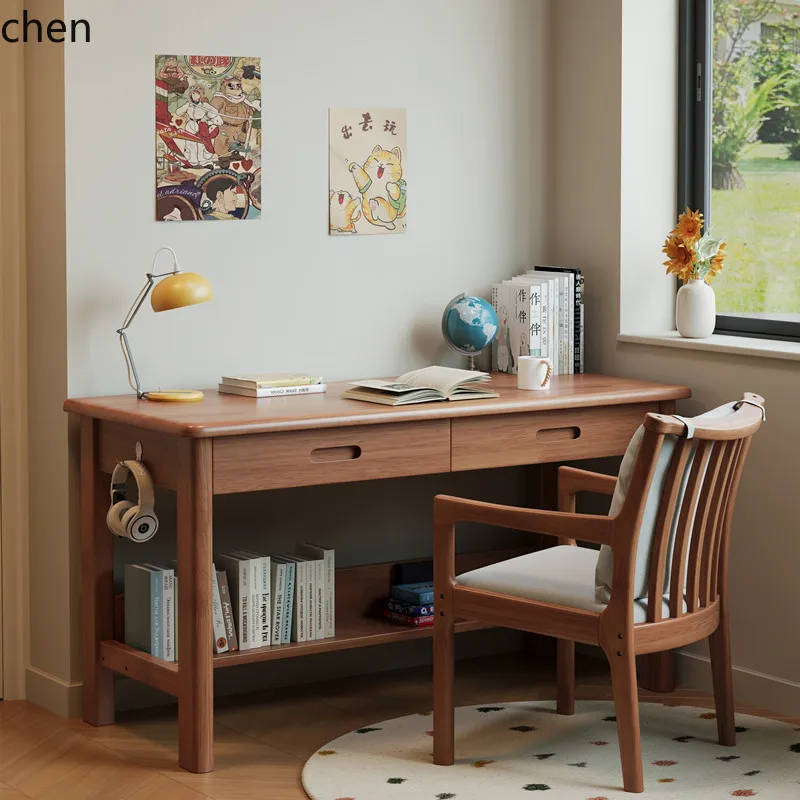 Lxc Solid Wood Desk…