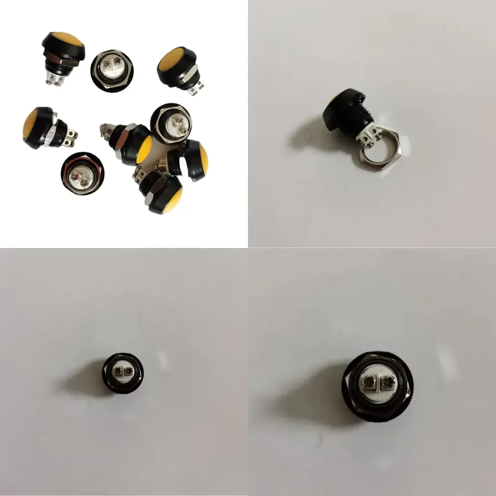 

2026 Hot Item 60319751 Push Button Switch 59-515 Yellow (ITW) M12 Round Screw for KALMAR Container Reach Stacker Parts