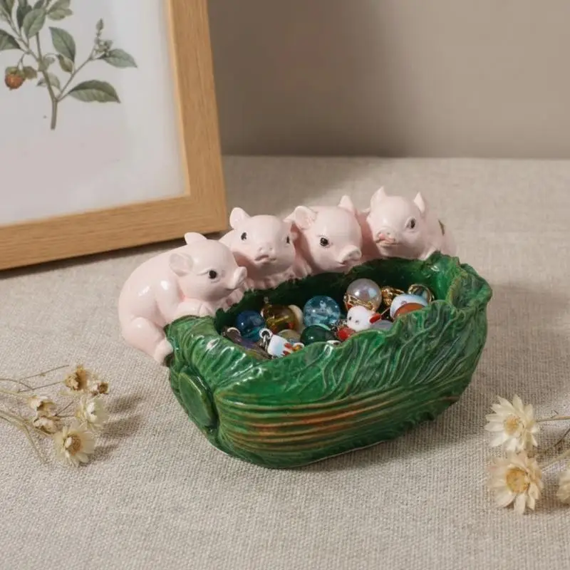 

Detailed Pig Theme Silicone Craft Mold for Resin Jewelry Concrete Planter