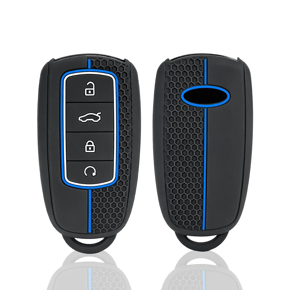 Silicone Keyless FOB Cover Case For Chery JAECOO J7 9 Tiggo 7 8 Pro Max Omoda C5 Tigo 7 8 Plus Arrizo5 Remote Car Accessories