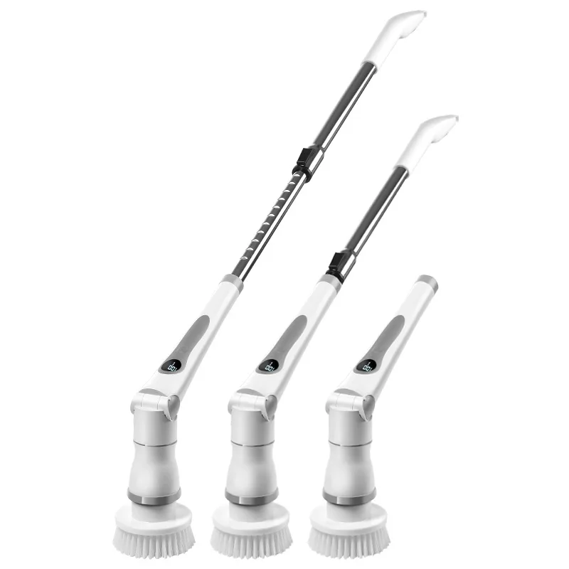 

Electric Multifunctional Cleaning Brush Household Kitchen Bathroom Glass Retractable Charging Brush Handheld Cleaning Artifact