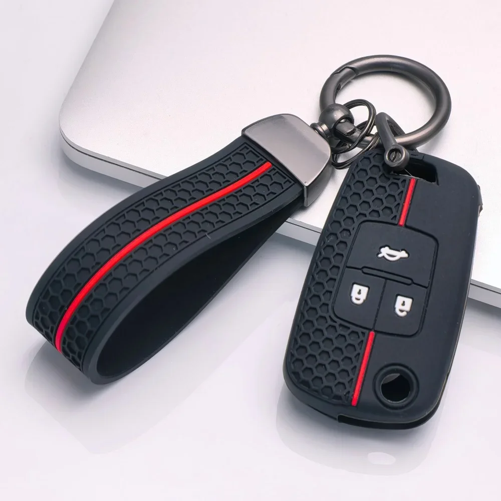 New Car Flip Key Case Cover Shell for Chevrolet Cruze Aveo Trax Sail Malibu Captiva Opel Vauxhall Astra J Corsa Insignia Mokka