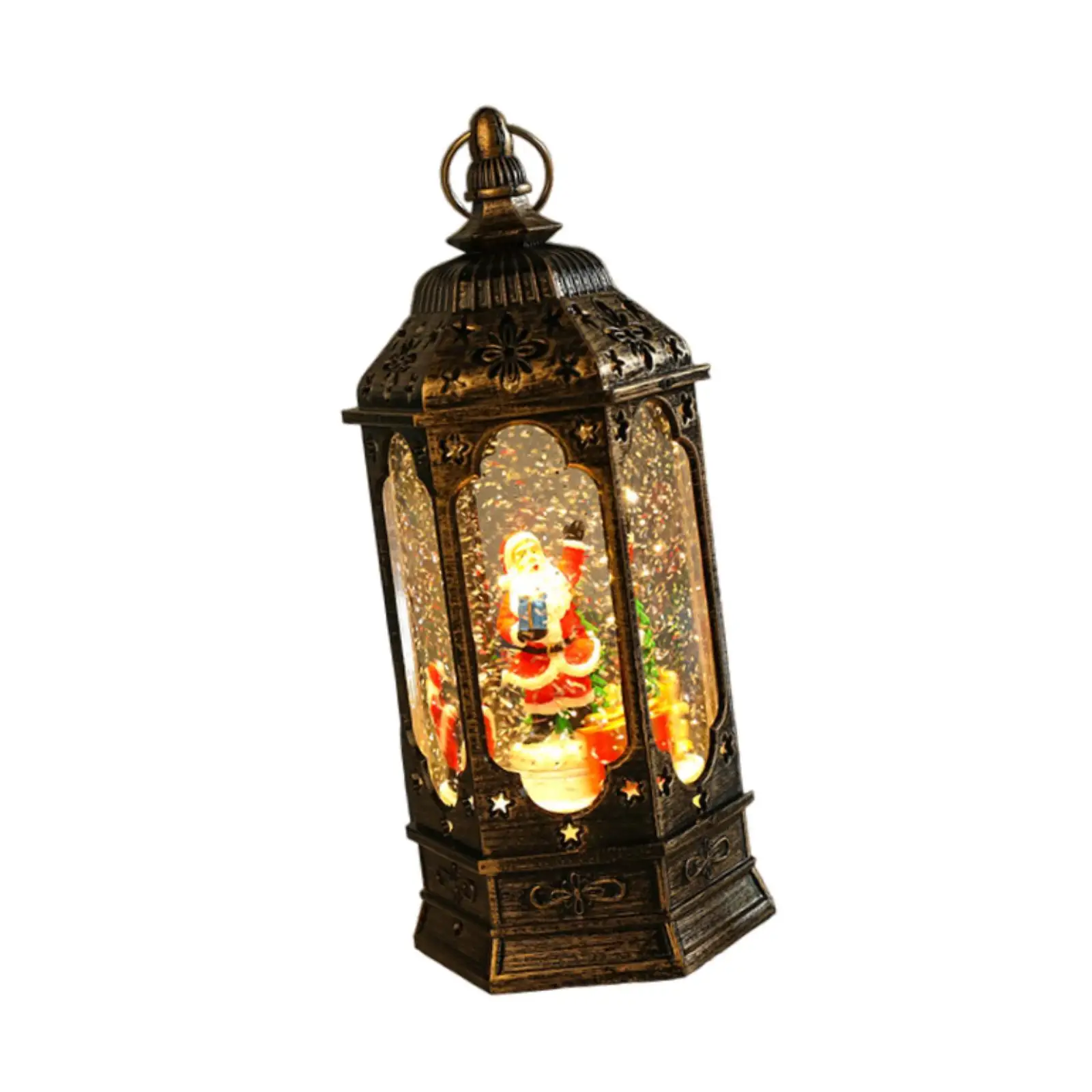 Musical Globe Lantern Musical Snow Globe Gifts for Family Children or Friends