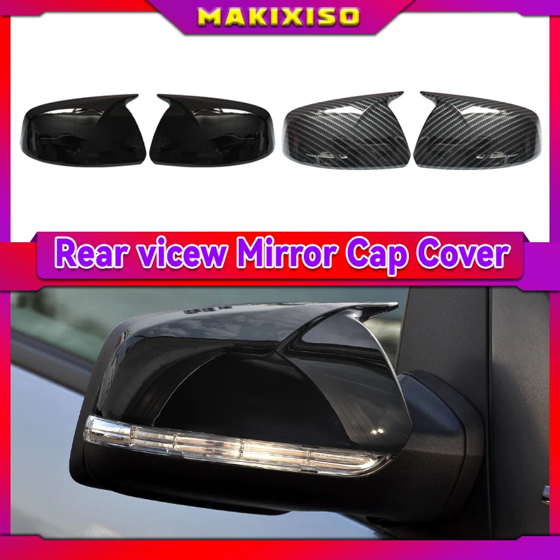 

1 Pair Glossy Black For Mercedes Benz A B Class W169 A160 W245 2008-2012 Rearview Mirror Cover Caps Sticking