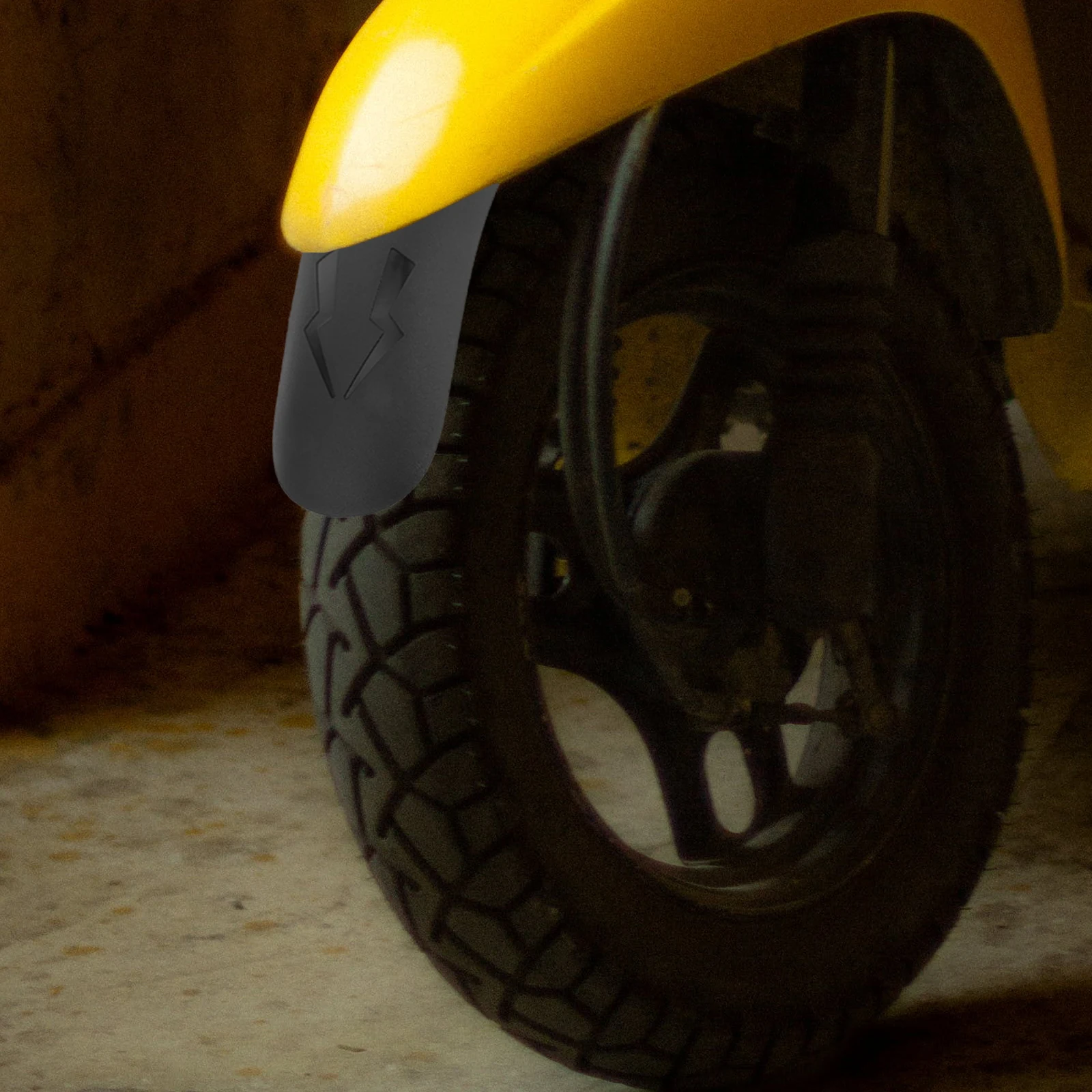 

Motorcycle Front Mudguard Durable Splash Guard Wheel Mud Flap Protector Stable Mud Splash Guard for Electric